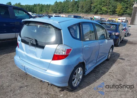 2010 Honda Fit Sport из США, поврежденный, VIN JHMGE8G44AS002281